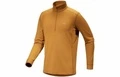 Мужское термобелье Arcteryx RHO Merino с молнией, Цвет: Юкон Желтый/Юкон, Размер: XL | Китай.рф