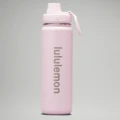 Термокружка Lululemon для спорта и путешествий 710мл, Цвет: розовое сияние, Объем: 710ml | Китай.рф