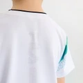 FILA KIDS T Футболка PERFORMANCE серия детская, Цвет: нефритовый белый, Размер: 105 | Китай.рф