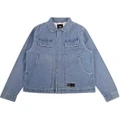Мужская куртка Vans Comfort Casual Pure Color Lapel Jacket, серо-синяя, Цвет: серо-синий, Размер: S | Китай.рф