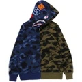 A BATHING APE SS26: Камуфляжная толстовка на молнии унисекс, Цвет: Военно-Морской Флот, Размер: XL | Китай.рф