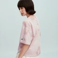 Унисекс футболки Champion Campus Crew Neck, Цвет: светло-розовый, Размер: XS | Китай.рф