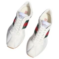 Мужские повседневные туфли GUCCI Web Low Top белые, Цвет: Белый, Размер: 39, Ширина: С оригинальной коробкой для обуви | Китай.рф