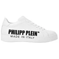 Мужские белые низкие кеды PHILIPP PLEIN Lo-Top из кожи, Размер: 40 | Китай.рф