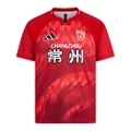 Футбольная майка Adidas Fan Edition для мужчин и женщин, Цвет: светло-алый, Размер: S | Китай.рф