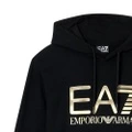 Мужская толстовка EMPORIO ARMANI с капюшоном и логотипом, на шнурке, Цвет: черный, Размер: S | Китай.рф