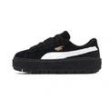 Кроссовки PUMA Platform Trace для скейтборда женские, низкие, черные, Цвет: черный, Размер: 35.5 | Китай.рф