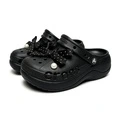 Клоги Crocs Classic Platform Clog унисекс 206750-001, Цвет: черный (коллекционный, ускоренная доставка), Размер: 36-37 | Китай.рф