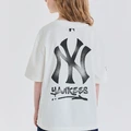 Футболка MLB KIDS BASIC New York Yankees SS25 Белая Детская, Цвет: Белый, Размер: 150 | Китай.рф