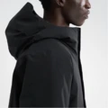 Мужская пуховая куртка Arcteryx Veilance Collection ALTUS GORE-TEX, однотонная, Цвет: Черный, Размер: XS | Китай.рф