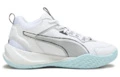 Кроссовки для баскетбола PUMA Playmaker 'White Grey Mint' Унисекс, Цвет: бело-серебристо-чёрный, Размер: 36 | Китай.рф