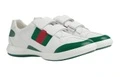 Детские кроссовки GUCCI Kids Ace с липучками, Цвет: Белый, Размер: 35, Набор: С оригинальной коробкой для обуви | Китай.рф
