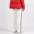 Брюки Moncler прямые белые, женские, Цвет: Белый, Размер: L | Китай.рф