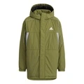 Утепленная куртка Adidas для подростков темно-оливкового цвета из Китая, Цвет: темно-оливково-зеленый, Размер: 164 | Китай.рф