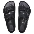 Шлепанцы Birkenstock Arizona Rivet Logo EVA, унисекс, черные, свободная посадка, Цвет: черный, Размер: 39 | Китай.рф