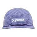 Бейсбольная кепка Supreme X Cordura Plaid Camp Cap SS25H21 BLUE, Стиль: синий, Размер: F | Китай.рф