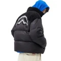 Укороченная пуховая куртка SPRAYGROUND унисекс, Цвет: черный, Размер: M | Китай.рф