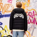 Универсальный пуховик SPRAYGROUND с капюшоном, Цвет: черный, Размер: S | Китай.рф