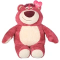 Плюшевая игрушка Strawberry Bear от MINISO и Disney, Характеристики: Ароматный мишка Lotso с сердечком 35 см, Набор: Плюшевый мишка Клубничка | Китай.рф
