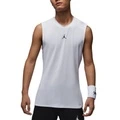 Баскетбольная майка Jordan Sport Dri-FIT для мужчин, Цвет: белый/черный, Размер: S | Китай.рф