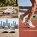 Женские беговые кроссовки Nike Journey Run Sail White/Phantom Gray, Цвет: Парусный белый/призрачный серо-белый/светло-хаки/металлический жёлтый, Размер: 35.5 | Китай.рф