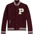 Polo Ralph Lauren Детская Бейсбольная Форма, Воротник Бейсбольный, Цвет: тёмно-рубиновый, Размер: S | Китай.рф