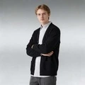 Свитер UNIQLO Unisex черный V-образный вырез, Цвет: черный, Размер: 165/84A(S) | Китай.рф