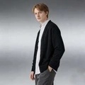 Свитер UNIQLO Unisex черный V-образный вырез, Цвет: черный, Размер: 165/84A(S) | Китай.рф