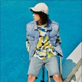 Мужские джинсовые шорты Levis с эффектом поношенности, синие, Цвет: синий, Размер: 28 | Китай.рф