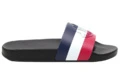 Шлепанцы Moncler Basile Pool Slides Черные Триколор, Размер: 39 | Китай.рф