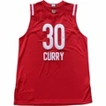 Баскетбольное Джерси Adidas NBA Стефен Карри №30, красное, Цвет: красный, Размер: 2XL | Китай.рф