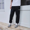Повседневные брюки PUMA унисекс, черные, с манжетами, Цвет: черный, Размер: XS | Китай.рф