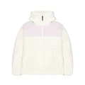 Пуховик New Balance с капюшоном, легкий, женский, Цвет: розовый/белый, Размер: XXL | Китай.рф