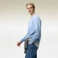 Свитер UNIQLO x JW Anderson FW25 унисекс, Цвет: 60 светло-голубой, Размер: S | Китай.рф