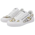 VERSACE JEANS COUTURE Brooklyn Кожаные Кеды Мужские Белые, Цвет: Белый, Размер: 40 | Китай.рф
