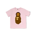 Футболка A BATHING APE Pre School с круглым вырезом для дошкольников, Цвет: Розовый ПКХ, Размер: 120 | Китай.рф
