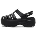 Римские сандалии Crocs EVA Fashion Breathable Women's Black 5.5cm, Цвет: черный, Размер: 34-35 | Китай.рф