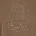 Футболка женская ’S MAX MARA с круглым вырезом, Цвет: светло-коричневый, Размер: XL | Китай.рф