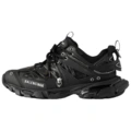 Мужские кроссовки Balenciaga Track Zip черные низкие, Цвет: черный, Размер: 43 | Китай.рф