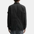 Куртка-рубашка STONE ISLAND черная унисекс, Цвет: черный, Размер: M | Китай.рф