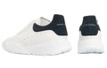 Alexander McQueen Court Trainer кроссовки белые с черным, Цвет: бело-черный, Размер: 40, Ширина: С оригинальной коробкой для обуви | Китай.рф