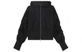 Куртка Lululemon Ruched Glyde™ женская укороченная с капюшоном, Цвет: Черный, Размер: S | Китай.рф