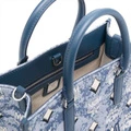 Женская малая сумка MCM Vintage Tote Monogram Jacquard синяя, Характеристики: Базовая комплектация (сумка + пыльник) | Китай.рф