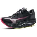 Кроссовки Mizuno Wave Rebellion Flash 2, серый/черный, Цвет: Серый/Черный, Размер: 38 | Китай.рф