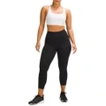 Леггинсы-капри lululemon Wunder Train High-Rise Everlux™ Black, Цвет: Черный/БКЛ, Размер: 2 | Китай.рф