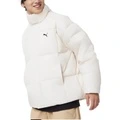 Пуховик PUMA Classics Relaxed DOWN JACKET унисекс, снежно-белый, Цвет: чистый белый цвет, Размер: XS | Китай.рф