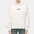 Мужское худи JIL SANDER с логотипом, белое, Цвет: Белый, Размер: XL | Китай.рф
