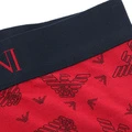 Трусы EMPORIO ARMANI FW21 мужские, сплошной принт, 1 шт., Цвет: красный, Размер: S | Китай.рф