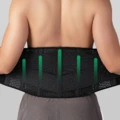 Поддерживающий бандаж Anta Back Support Braces, Размер: M【вес 50-70 кг】（рекомендуемый обхват талии 75-88 см）, Цвет: черный (5-спицевая поддержка) | Китай.рф