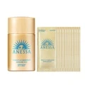 ANESSA Солнцезащитный лосьон для лица SPF50+PA++++, Вес нетто: Интенсивный восстанавливающий солнцезащитный лосьон 20мл+4мл*10 | Китай.рф